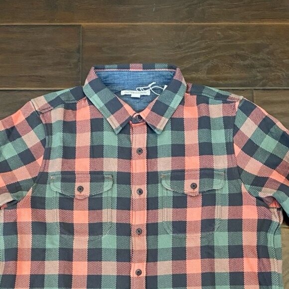 New Outerknown Check pattern button down blanket shirts mens sizes L & XL - Picture 12 of 12